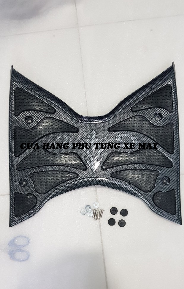 Thảm lót chân xe SH 2020 cacbon