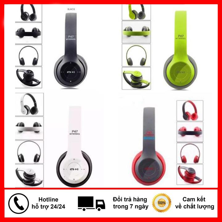 Tai Nghe Bluetooth P47 Chụp Tai