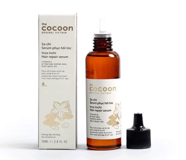 Sachi serum phục hồi tóc COCOON (Ince inchi Hair repair serum) 70ml