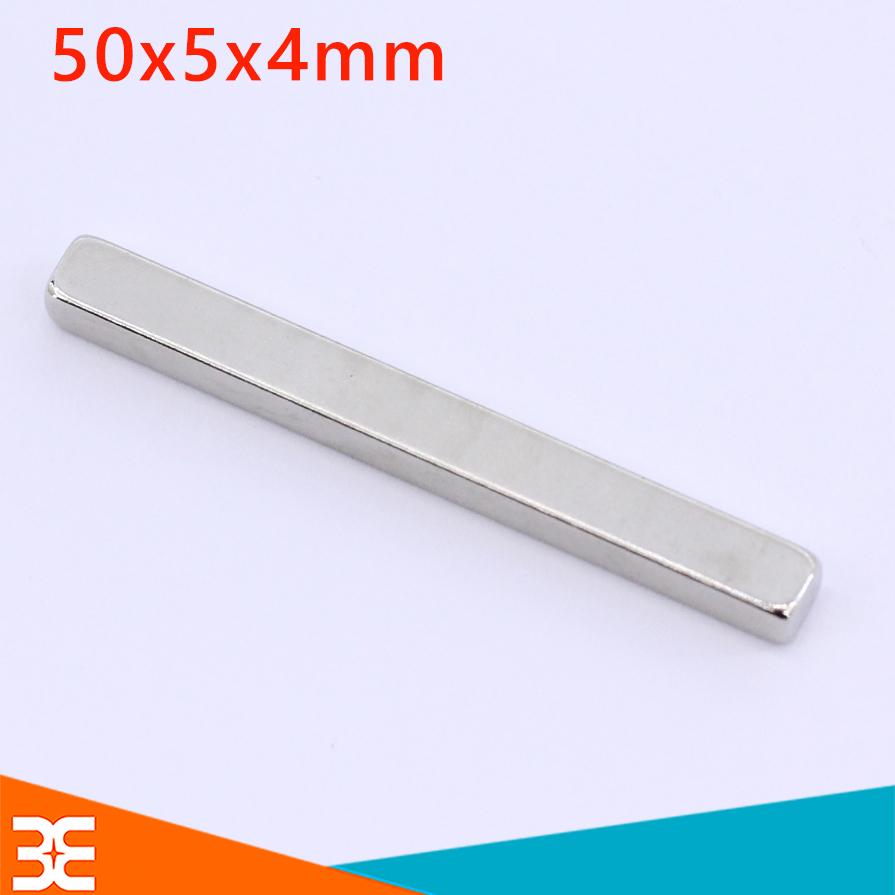 Nam Châm Đất Hiếm Chữ Nhật 50x5x4mm