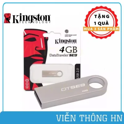 USB 2.0 kingston data traveler se9 4gb - dung lượng thực - vienthonghn