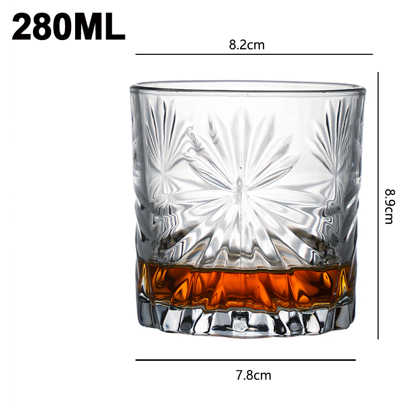 Ly Whisky - Ly Rock Thủy Tinh