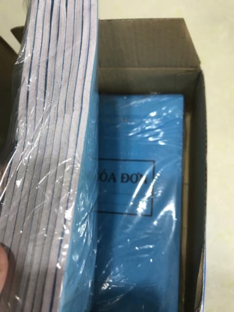 Lốc 10 cuốn hoá đơn bán lẻ 1 liên
