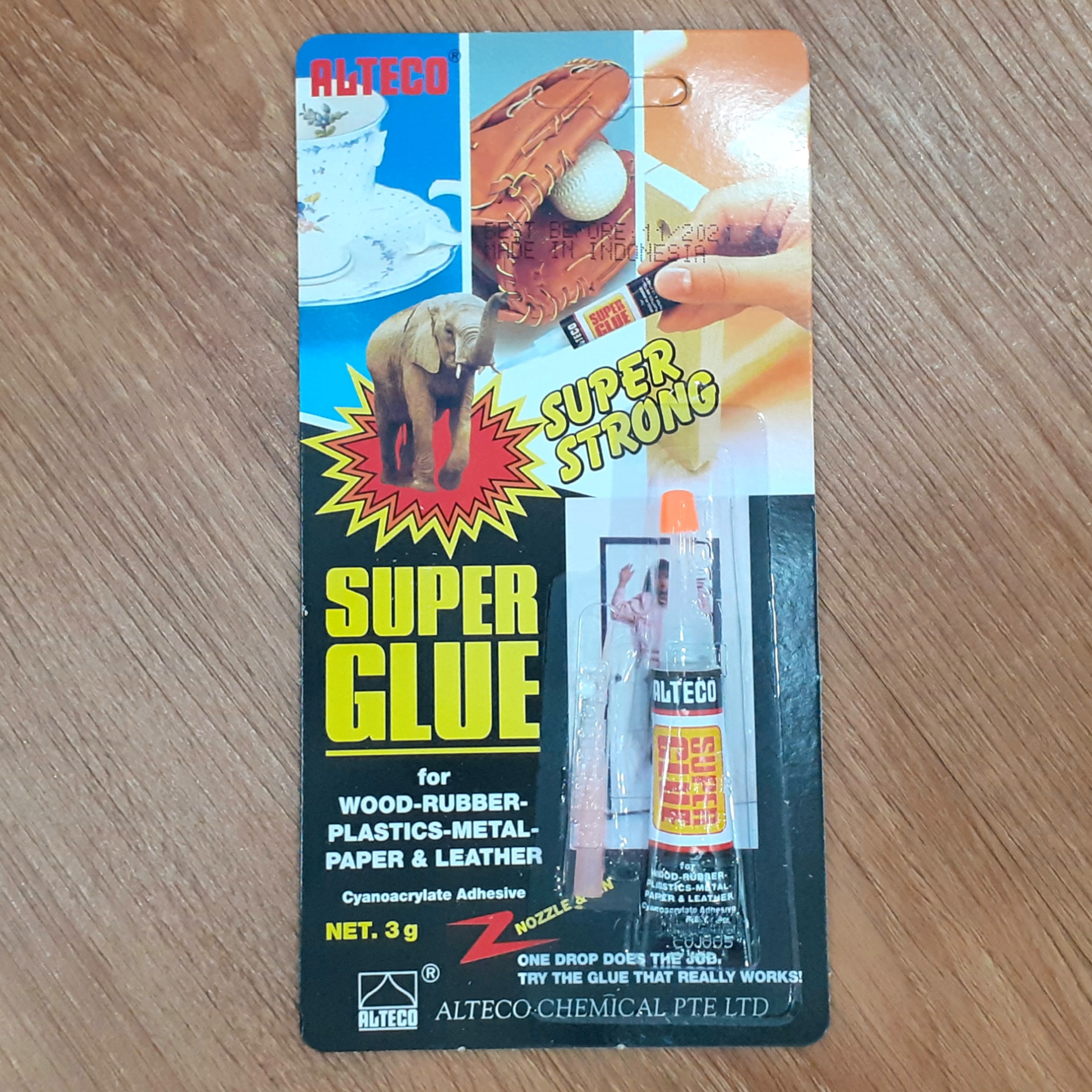 [HCM][keo siêu dính Thái Lan]  Alteco  Super Glue super strong 3gam