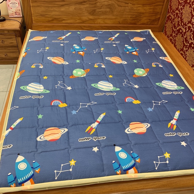 Thảm chiếu đa năng trải sàn trải giường loại mỏng dùng 4 mùa. tấm trải nệm mỏng