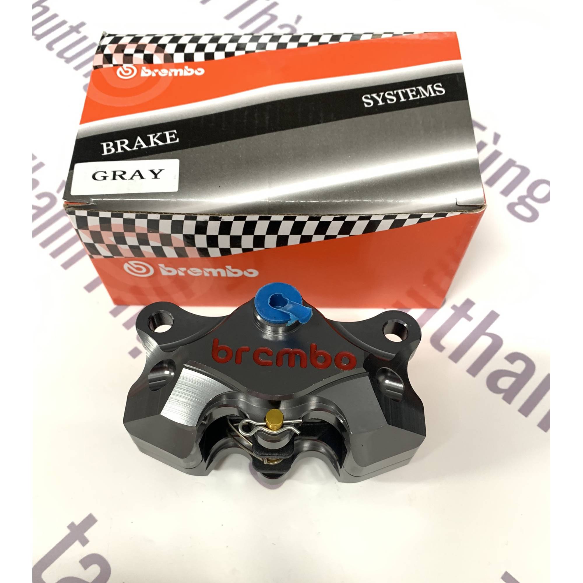 Heo dầu brembo 2pit màu xám