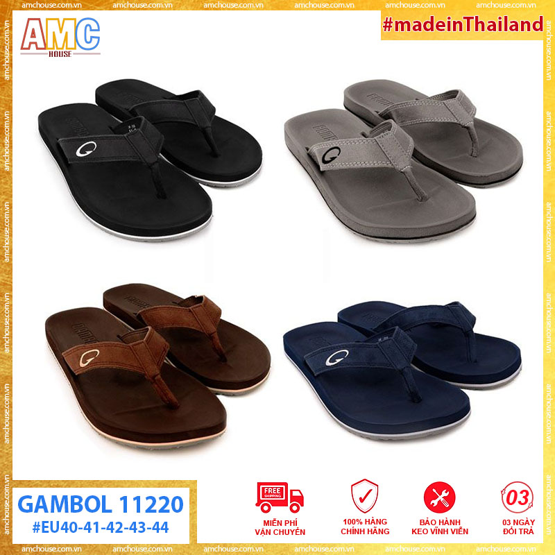 Dép Kẹp Nam Thái Lan Gambol Gm11220