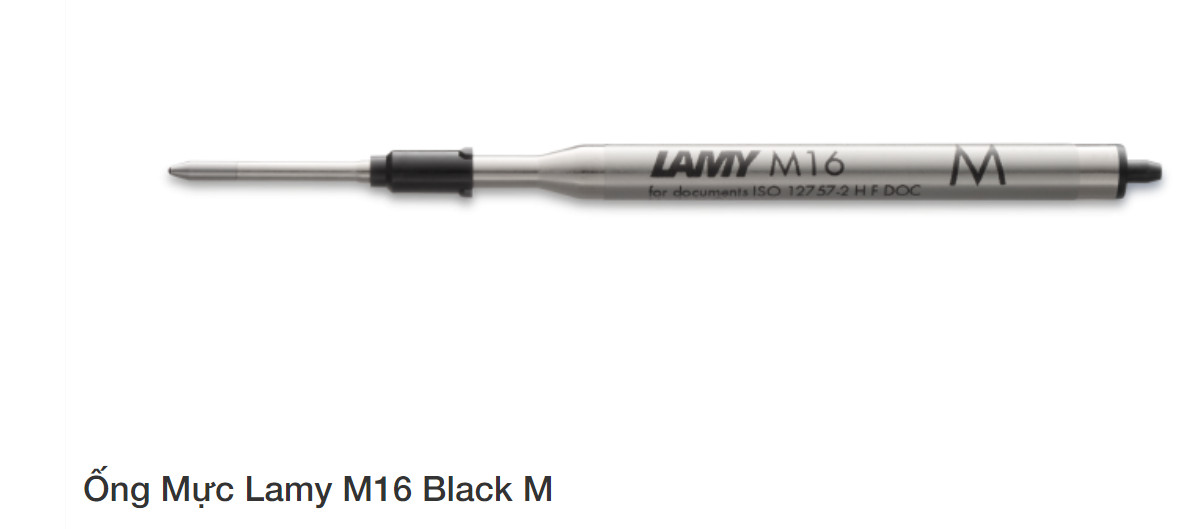 Ruột mực Bi - Lamy M16 - size M (Màu đen; xanh blue; đỏ red; xanh lá cây green)