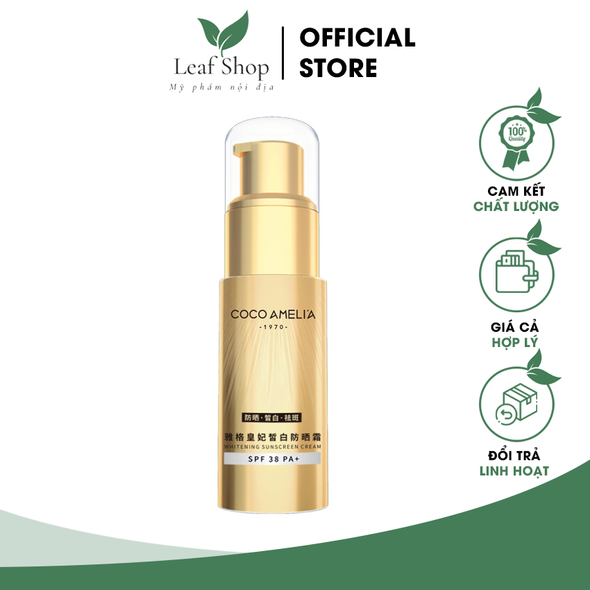 Kem chống nắng nâng tone tự nhiên kiềm dầu LS01 chống nắng bảo vệ da mặt
