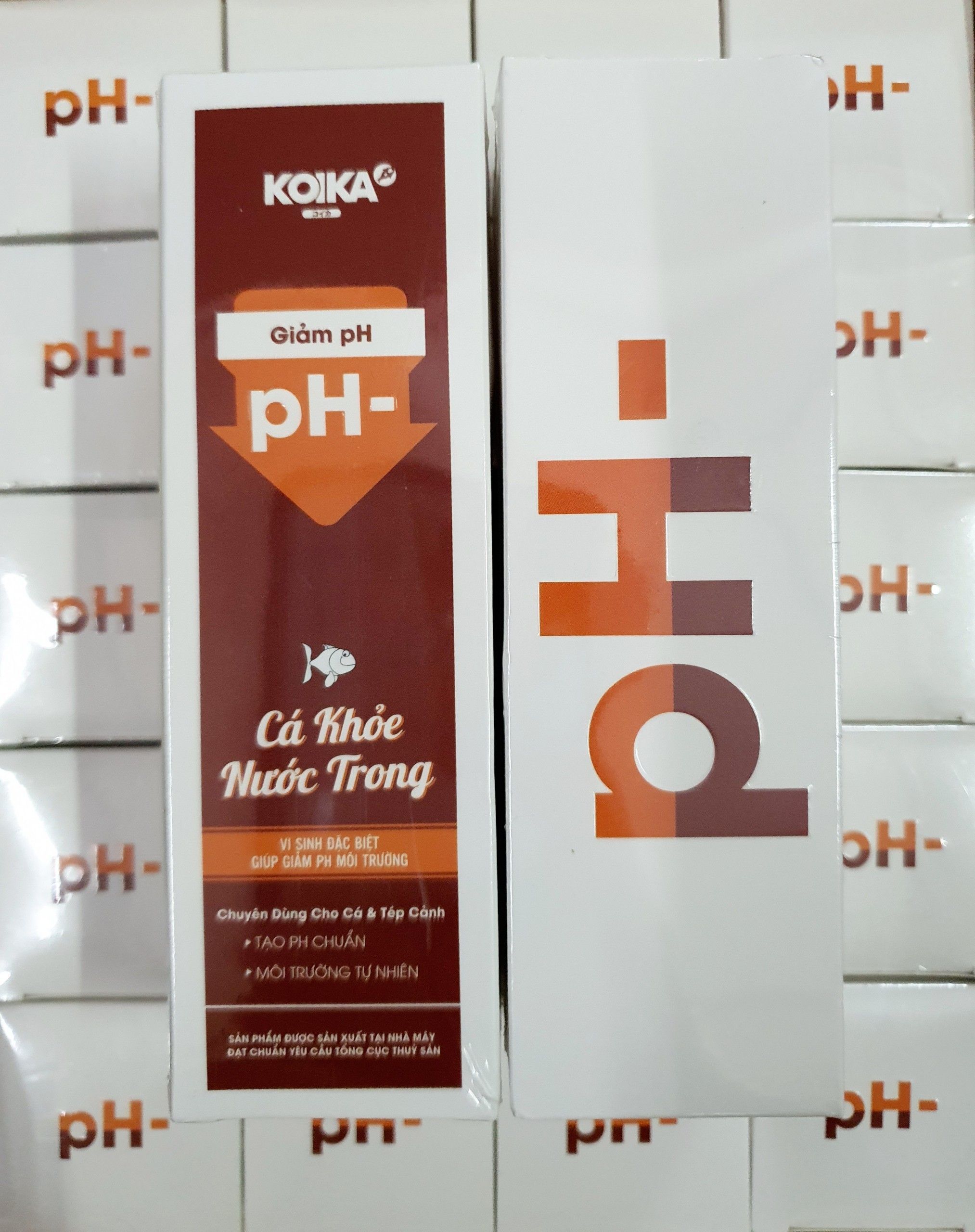 [HCM]Vi sinh giảm pH Koika 105ml pH- cho hồ cá
