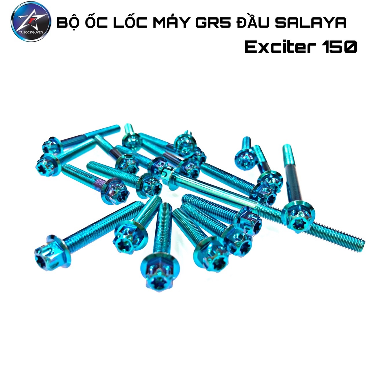 [HCM]ỐC LỐC MÁY GR5 ĐẦU SALAYA CHO EX135 - EX150 - WINNER - WINNER X - VARIO - RAIDER FI