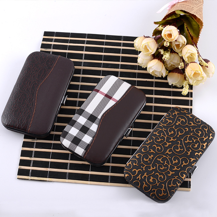 Bộ manicure tools 07 dish included carrying case PU leather [bộ bấm móng bộ cắt móng hand đồ bấm móng dụng cụ take sóc móng dụng cụ làm nail]