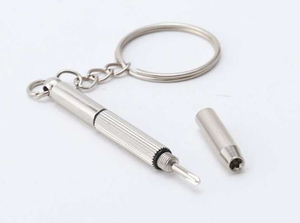 Móc khóa tuốc nơ vít mini 3in1 | Nhỏ gọn | 1 Chiếc