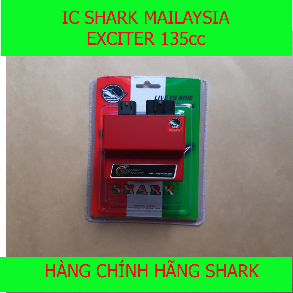 Ic shark mở tua cho xe exciter 135cc.