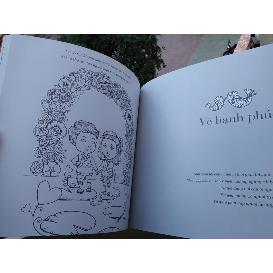 Sách - Bí Mật Tình Yêu (Sách Tô Màu Dành Cho Người Lớn)
