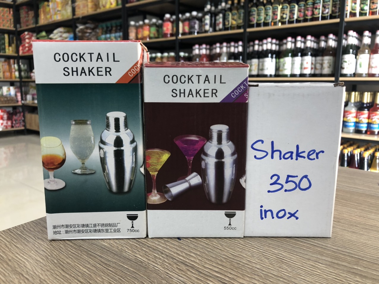 Bình Lắc/ Bình Shaker Inox 350ml - 550ml - 750ml