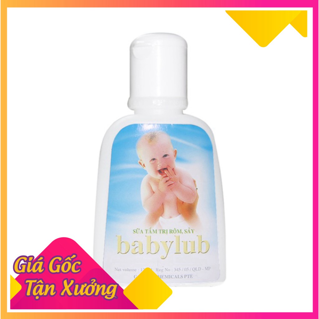 Sữa tắm rôm sảy Babylub - 125ml