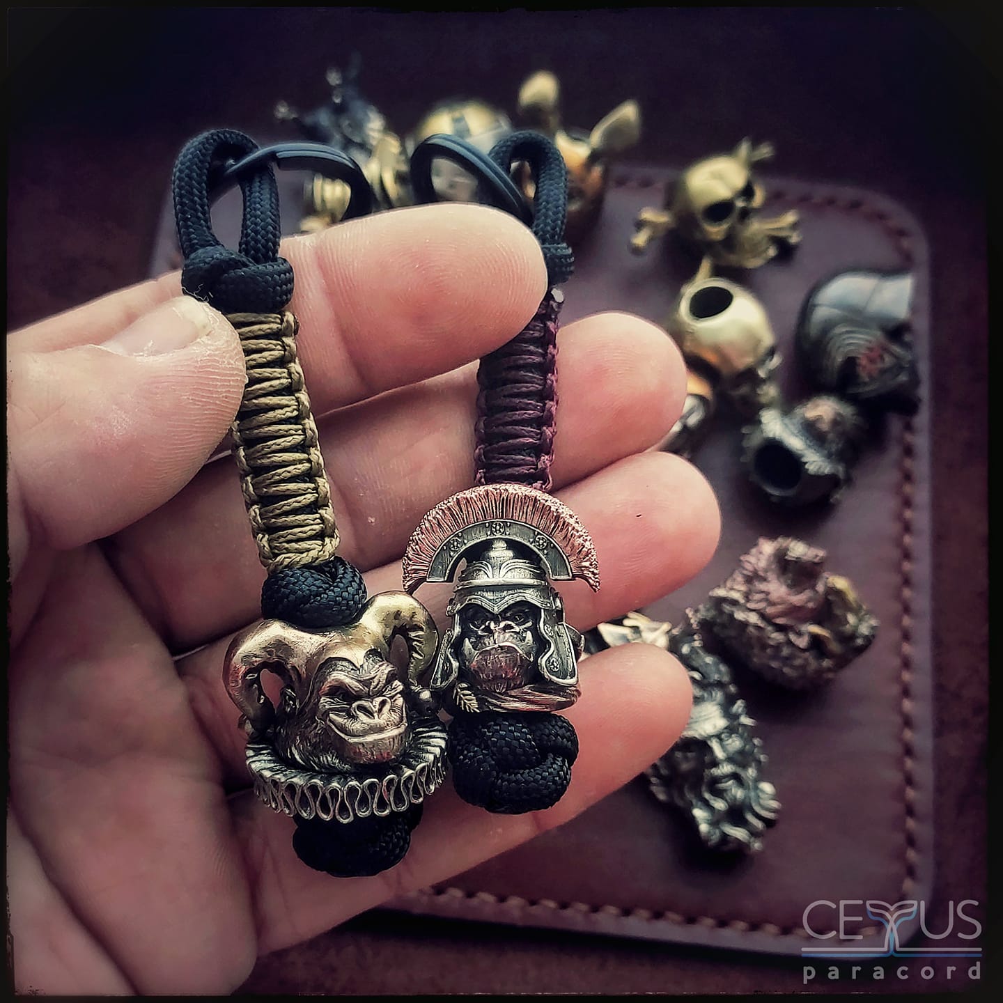 Hạt bead trang trí dây paracord
