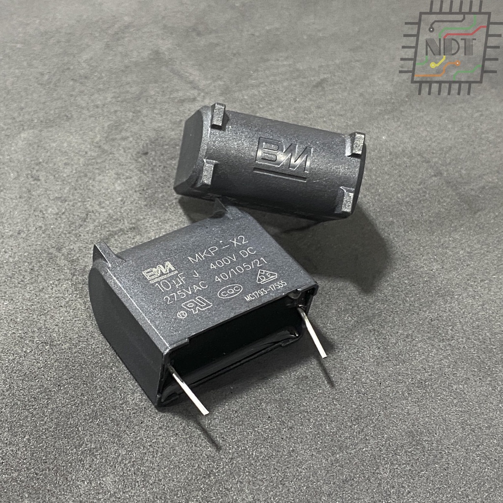 Tụ Bếp Từ Đứng Ốm 10UF