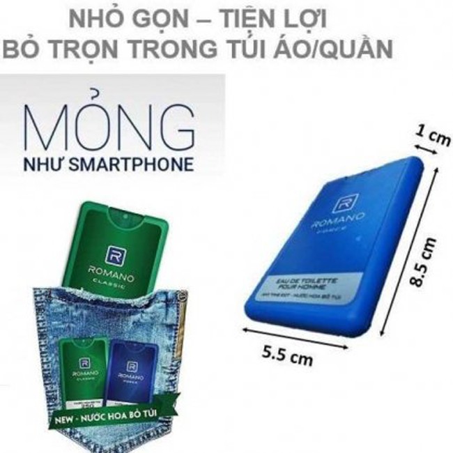 Romano Lăn Khử mùi force 50ml tặng nước hoa 18ml force