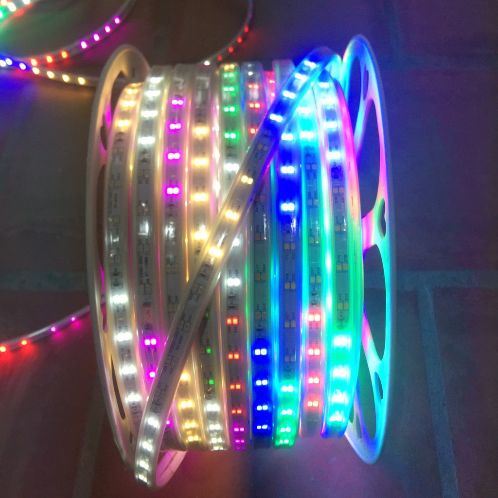 Dây led nháy đuổi đôi 2835 2 hàng led Siêu Đẹp ( gái bán theo m )