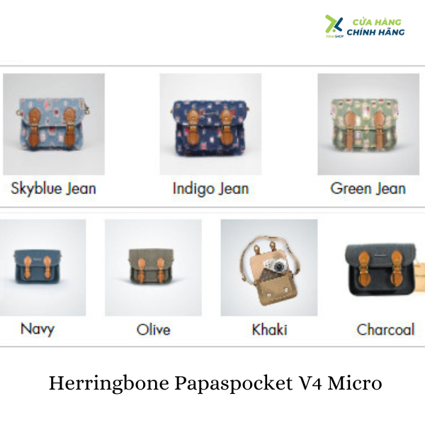 Túi đựng máy ảnh Herringbone Papaspocket V4 Micro