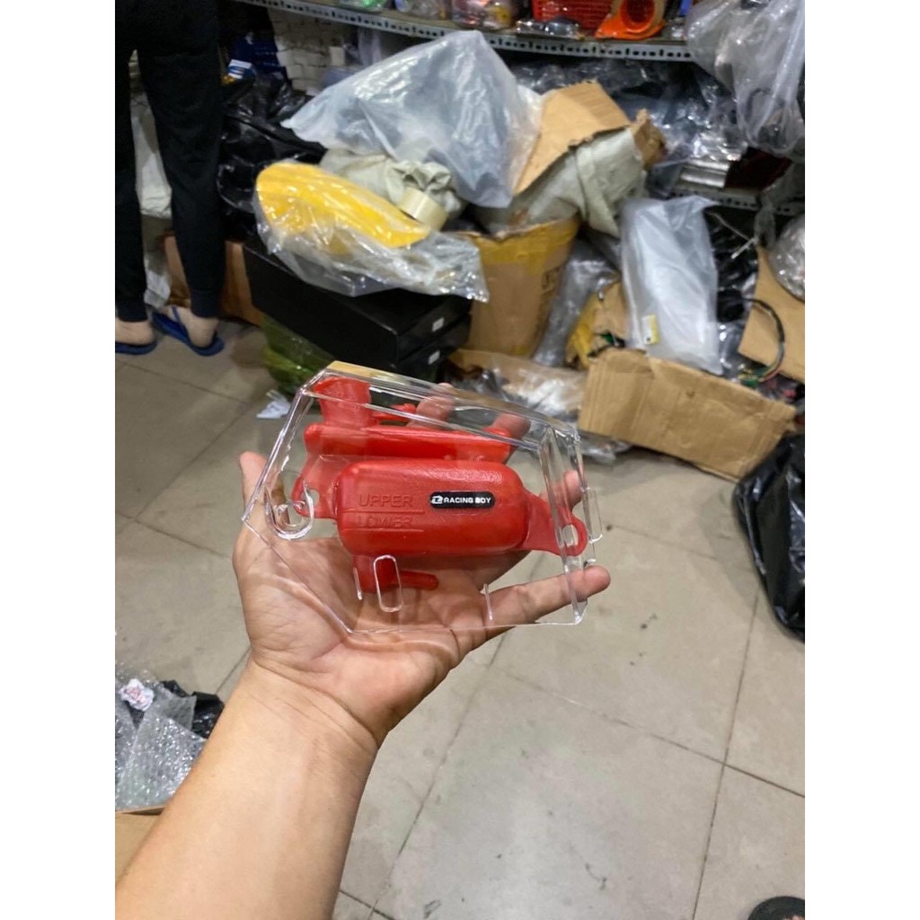 Nắp bình nước trong suốt & bình nước mát đủ màu gắn AB125 - Vario-Nắp trong suốt