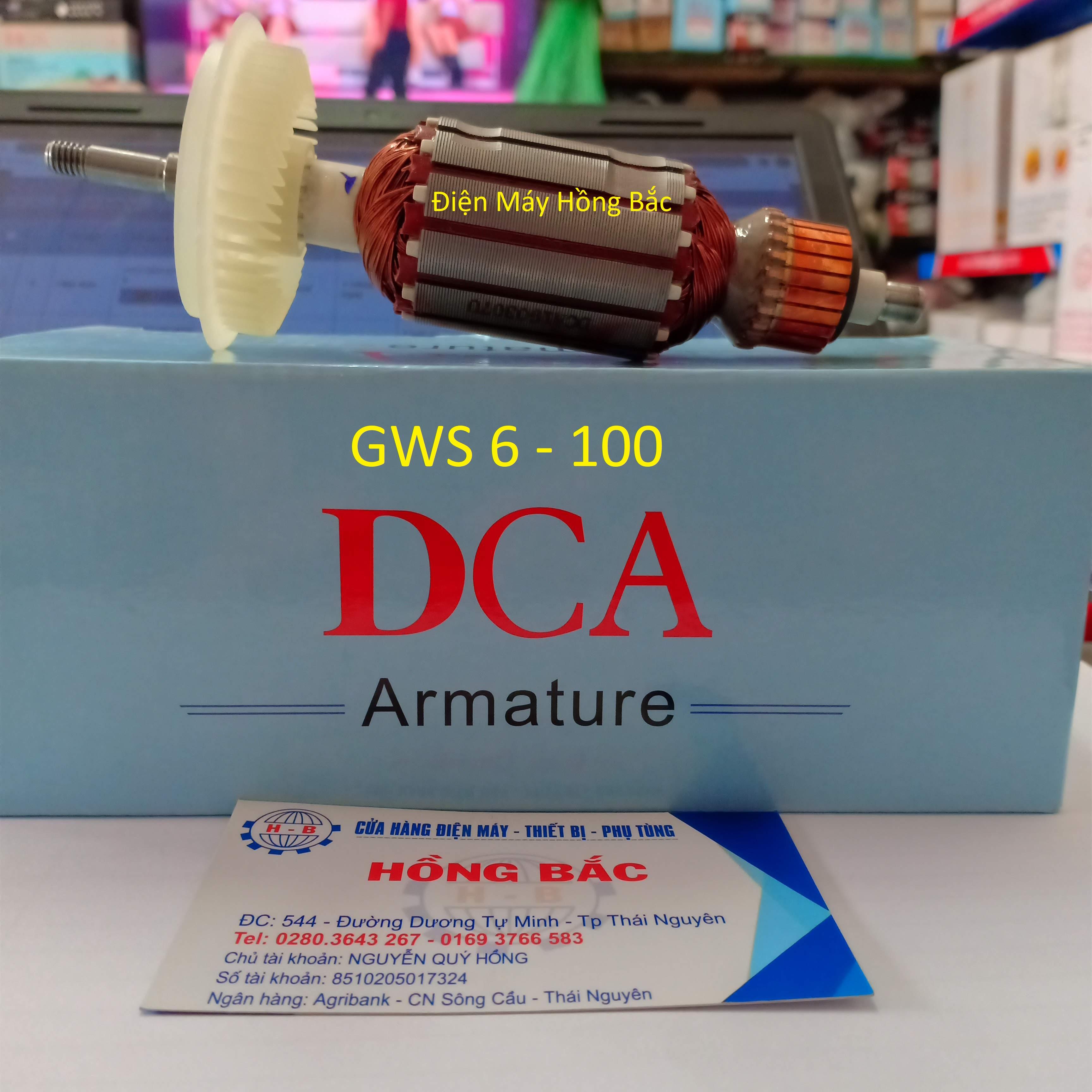 ROTOR MÁY MÀI GÓC GWS 6 -100 DCA