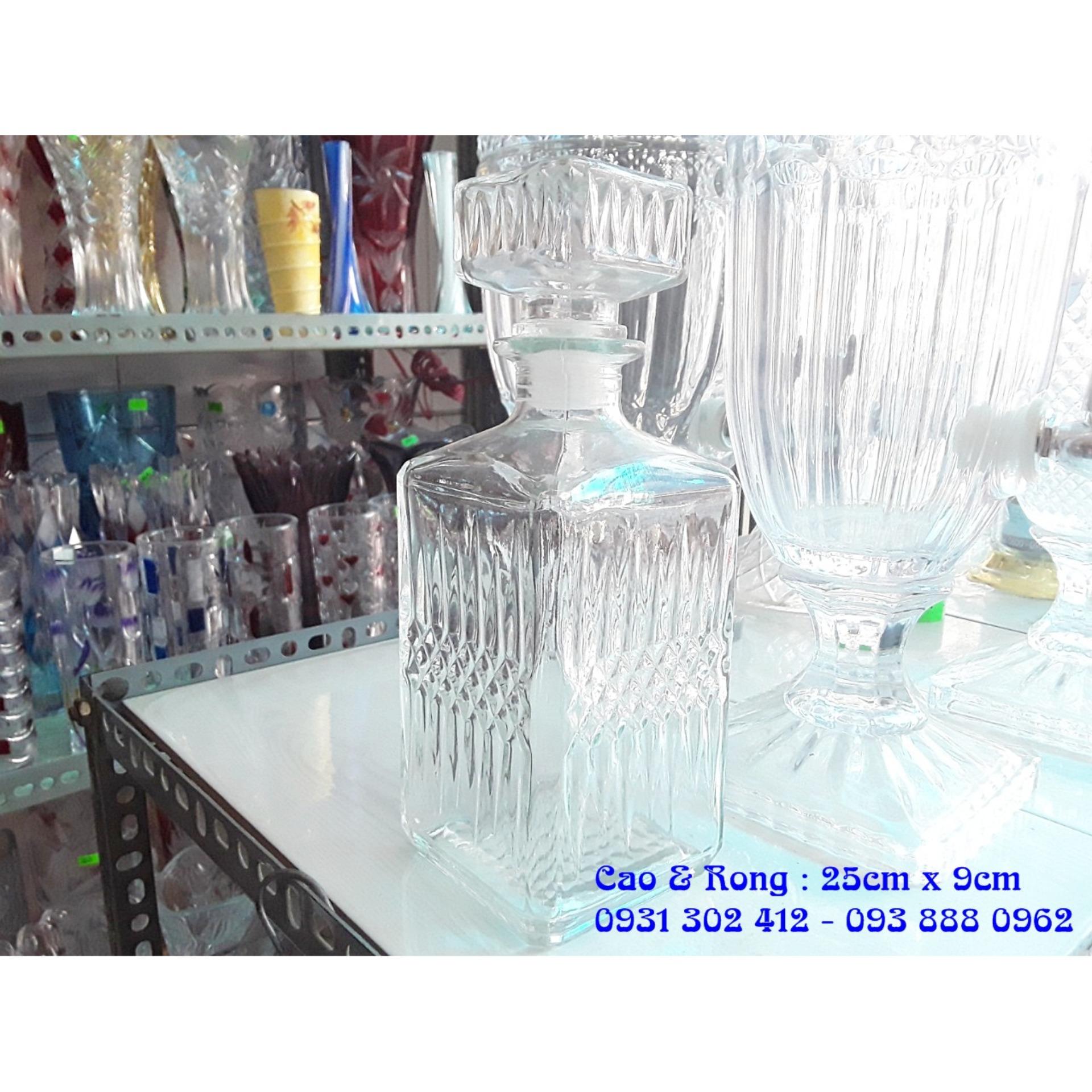 [HCM](Quà tặng) Chai thủy tinh ngũ sắc 500ml ( shop chọn 1 trong 5 màu ngẫu nhiên )