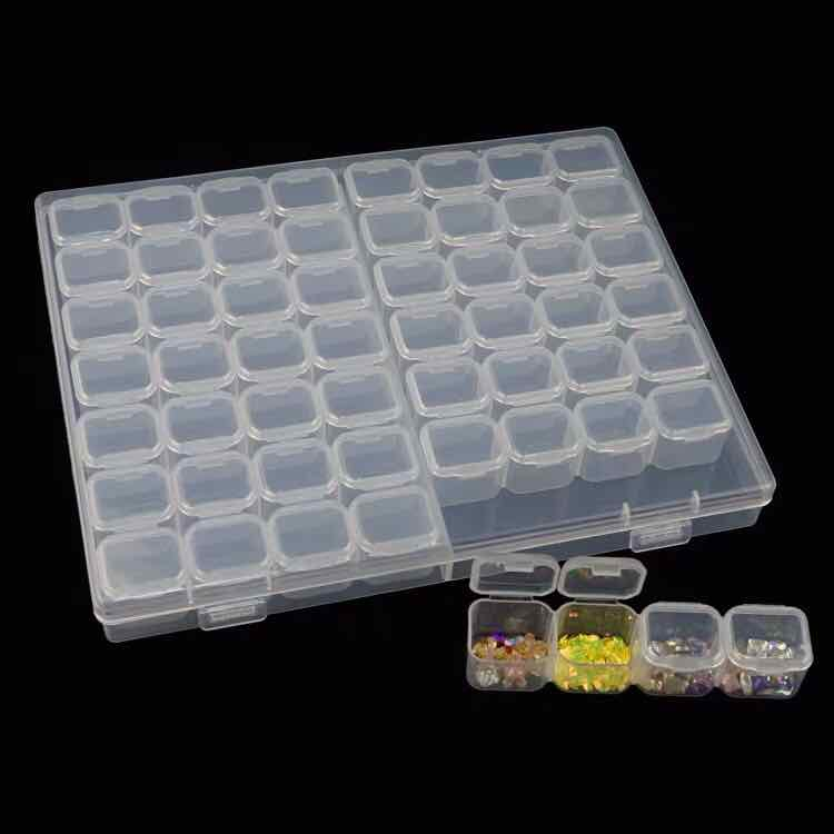 Hộp khay dựng đá, dụng cụ nail 2023