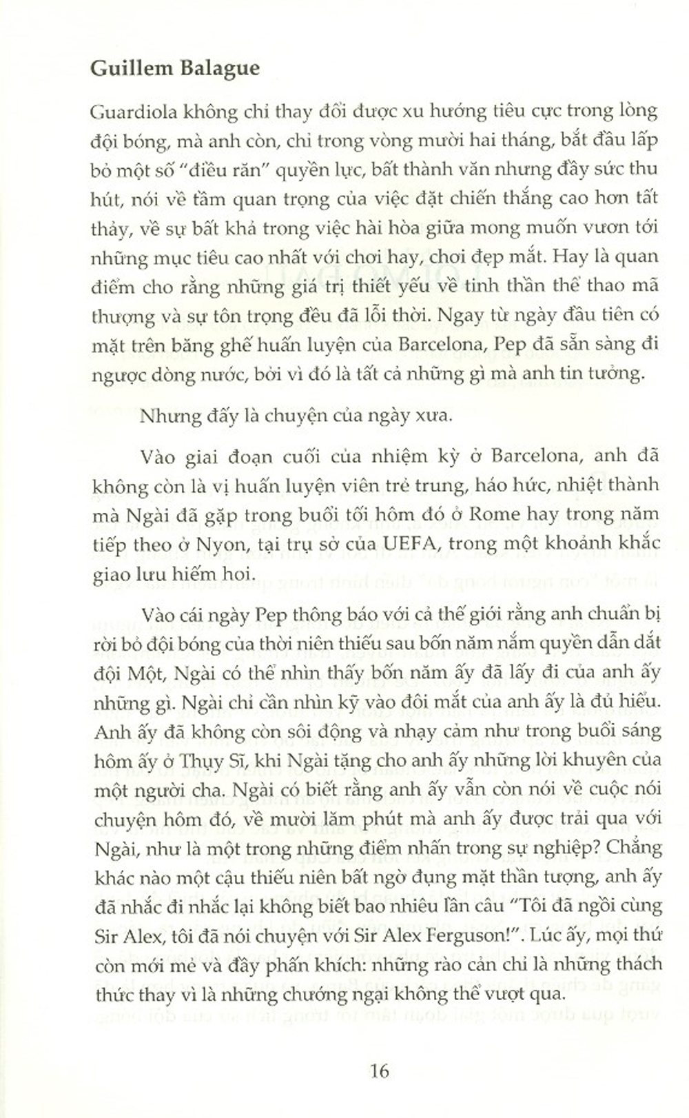 Pep Guardola - Một Cách Thắng Khác