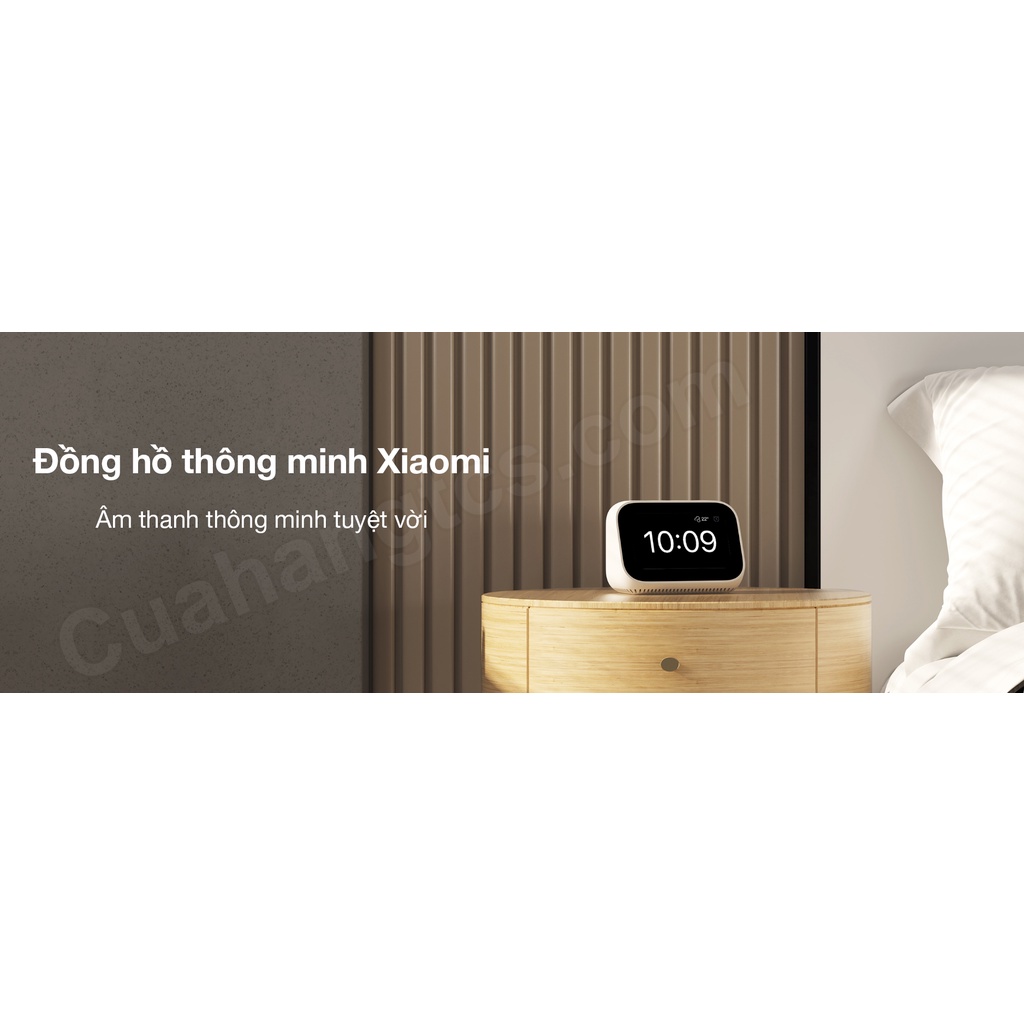Loa thông minh google Mi Smart Clock bản Quốc Tế ( Ra lệnh giọng nói bằng tiếng anh)