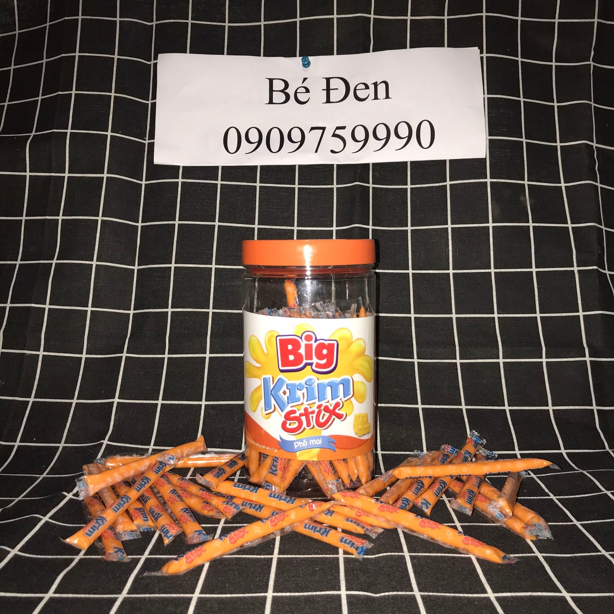 [HCM]Phô mai Krim Stix hộp loại lớn