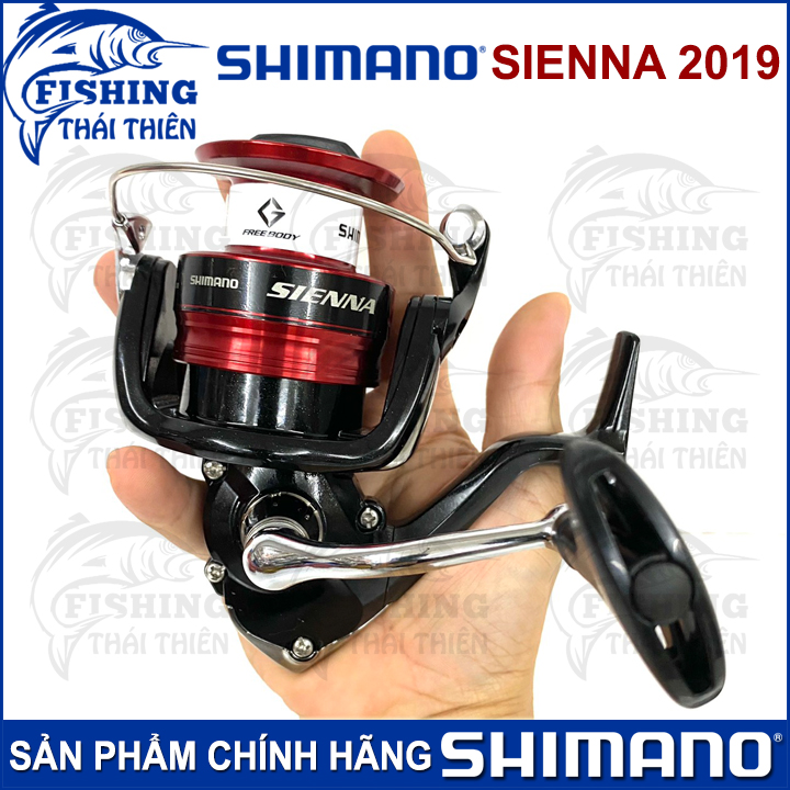 Máy Câu Cá Shimano Sienna 2019 500 / 1000 / 2000 / 2500 / 3000 / 4000