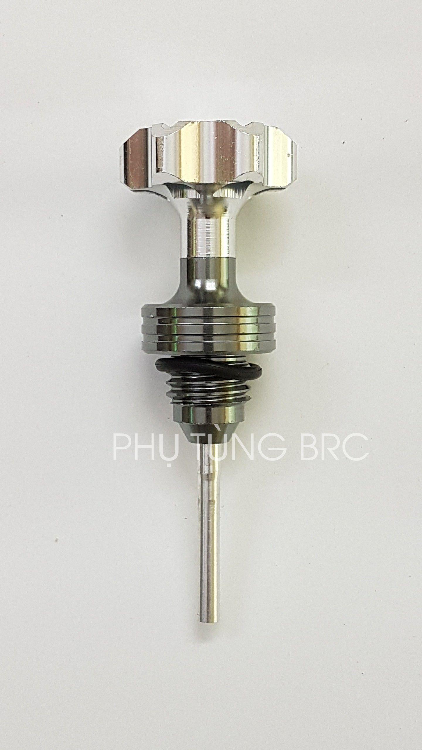 Ti thăm nhớt nhôm màu