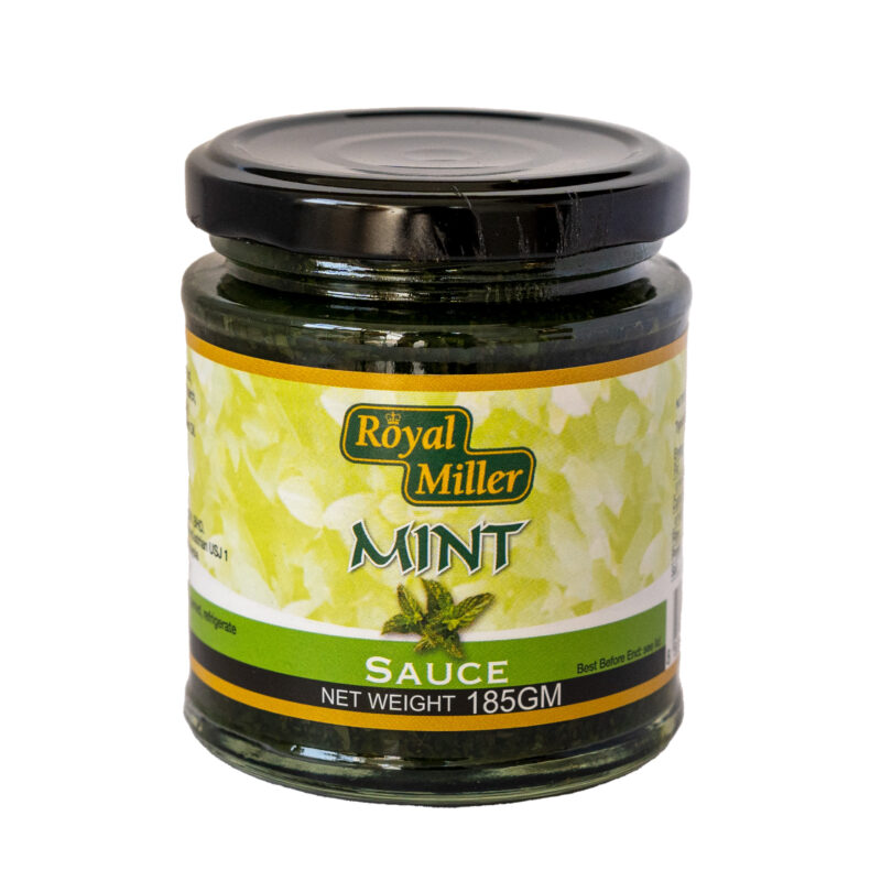 🌿 SỐT BẠC HÀ ROYAL MILLER MINT SAUCE 165G – HƯƠNG VỊ ANH QUỐC TINH TẾ 🌿