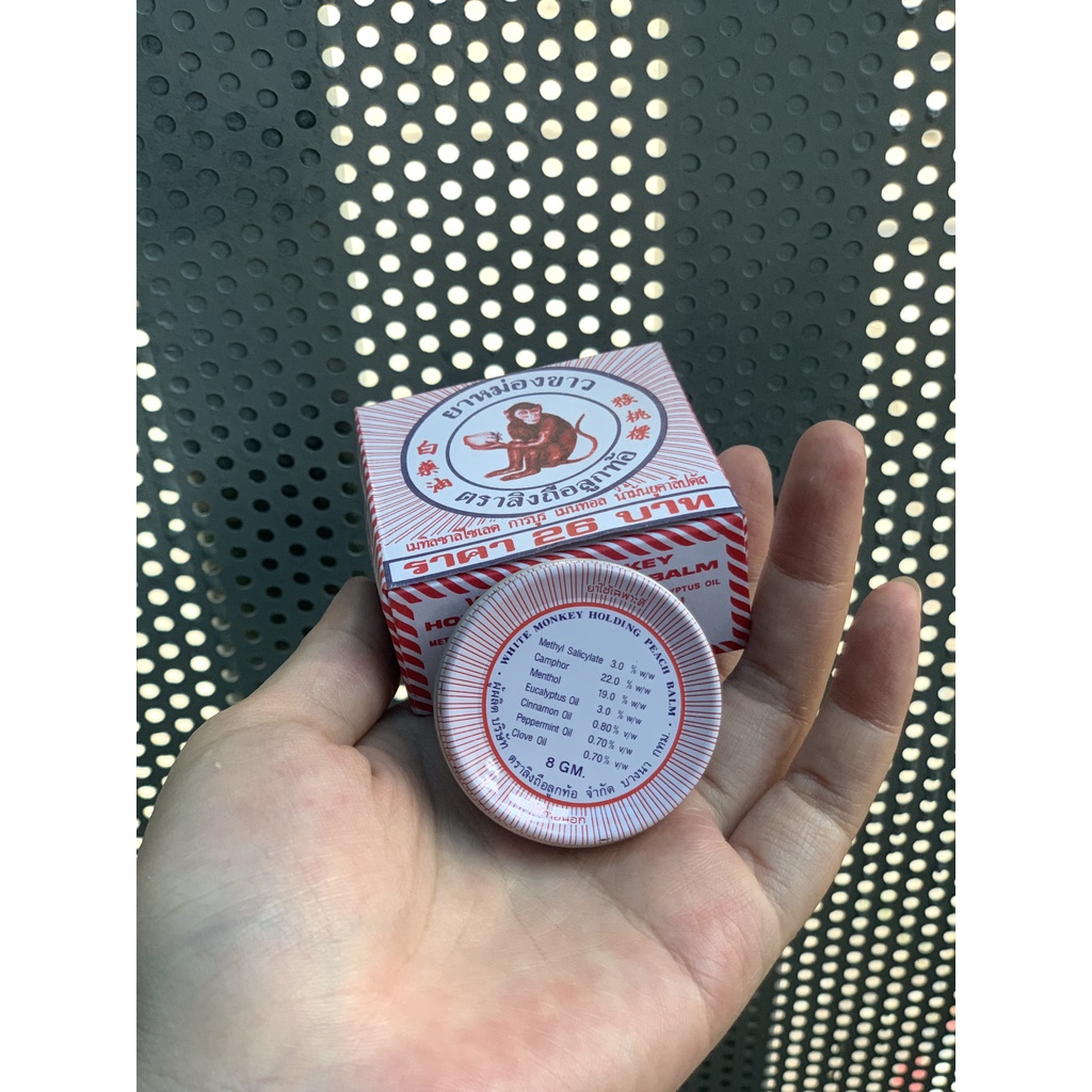 [CHÍNH HÃNG] Dầu Cù Là Hiệu Con Khỉ 8gr Thái Lan