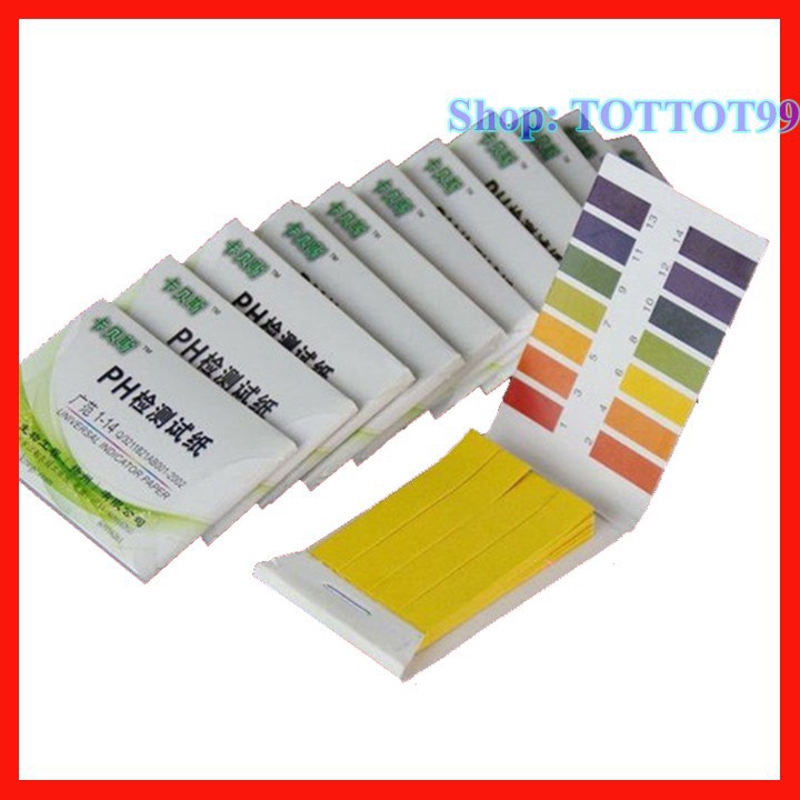 Giấy quỳ tím đo độ ph của nước từ 1-14 cho hồ cá