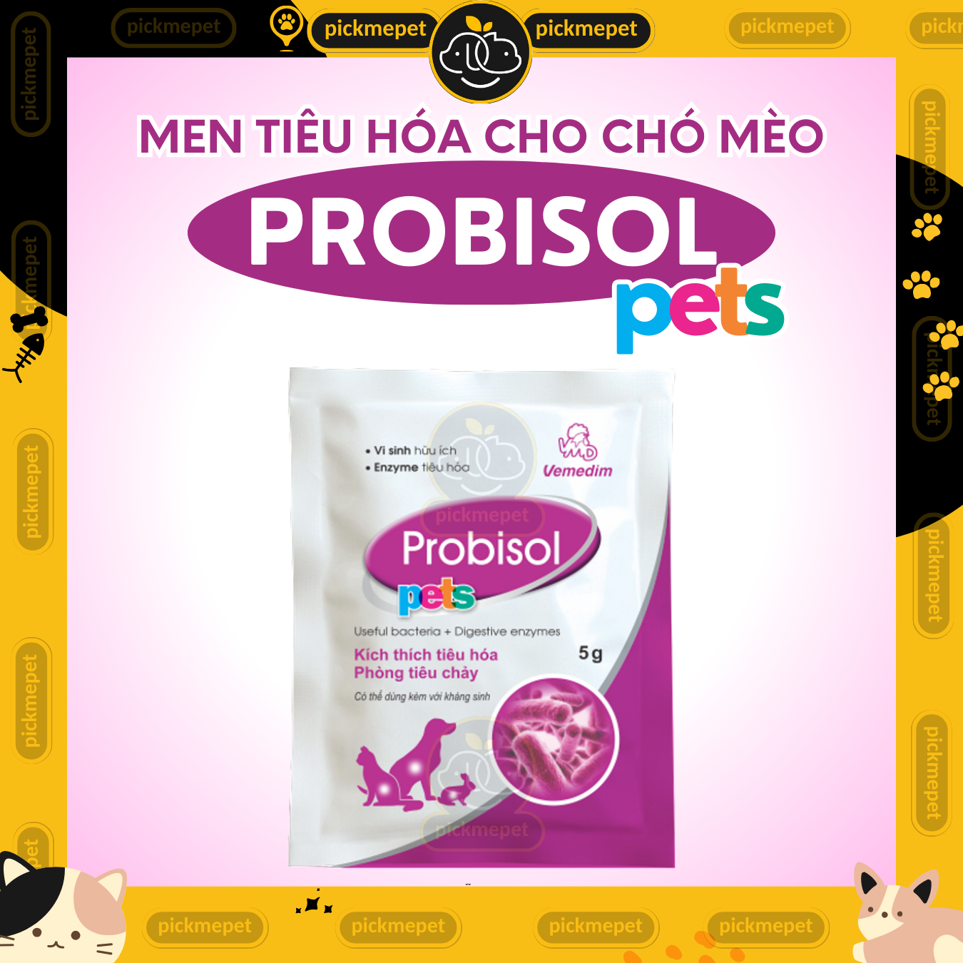 Probisol Pets Digestive Enzyme for Dogs and Cats - 5g Pack