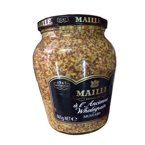 Mù tạt hạt Whole Grain nguyên hạt hiệu Maille 865g