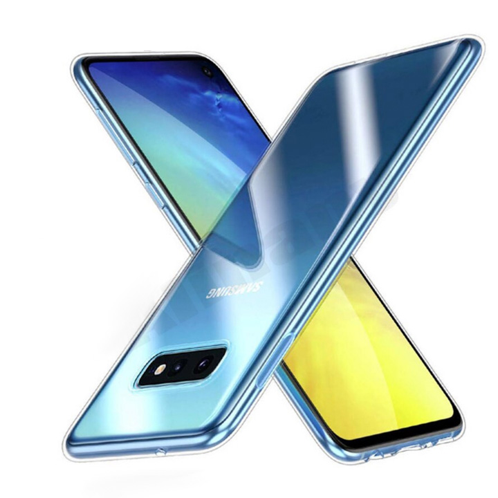 ốp lưng dẻo silicon trong suốt Samsung S10E