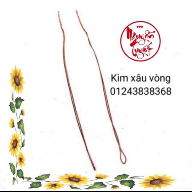 COMBO 5 CÂY KIM XÂU HẠT VÒNG