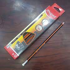 (HCM) Hộp 12 Bút chì gỗ gôm Maped 2B