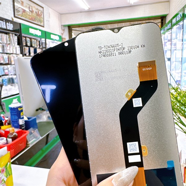Màn hình Tecno POP 5 Lite đã test, hiển thị đẹp.