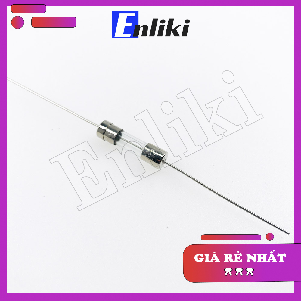 Cầu Chì 20A 5x20mm Chân Cắm 250VAC