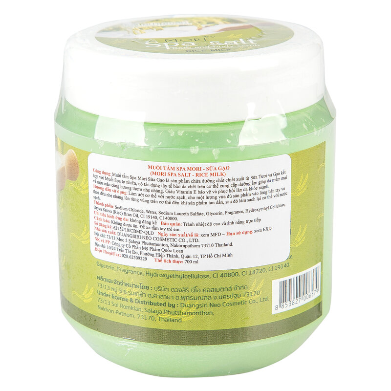 Muối tắm sữa gạo Mori 700ml
