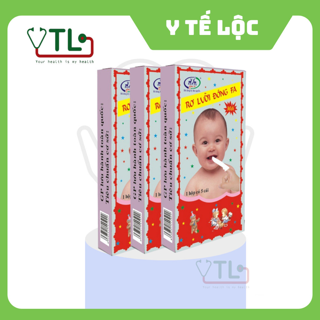 Gạc rơ lưỡi Đông Pha (10 hộp, 1 hộp 5 cái)