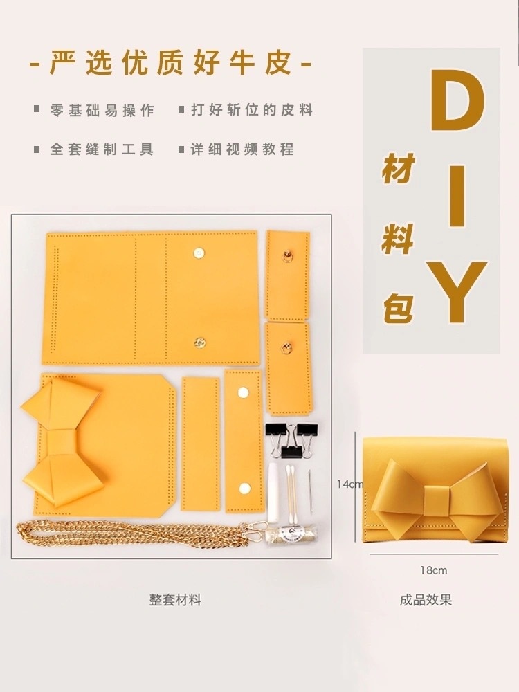 Túi handmade tự đan, Túi tự làm DA06 da PU Zone Store47