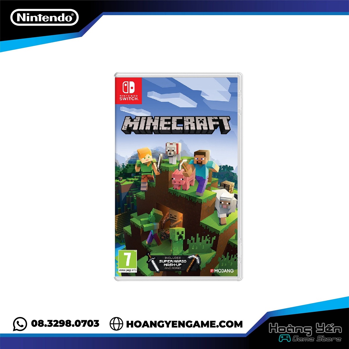 Băng Game Minecraft Starter Pack Nintendo Switch