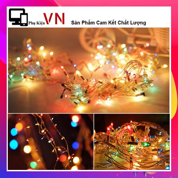 [HCM]⚡ Dây Một Màu ⚡ Dây Đèn Nháy Trang Trí Noel Và Tết Tự  (4.5M/ 1 Dây)